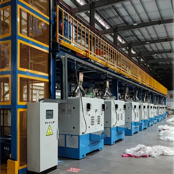 Macchine per maschiatura di dadi Taichuang nelle officine intelligenti dei clienti
