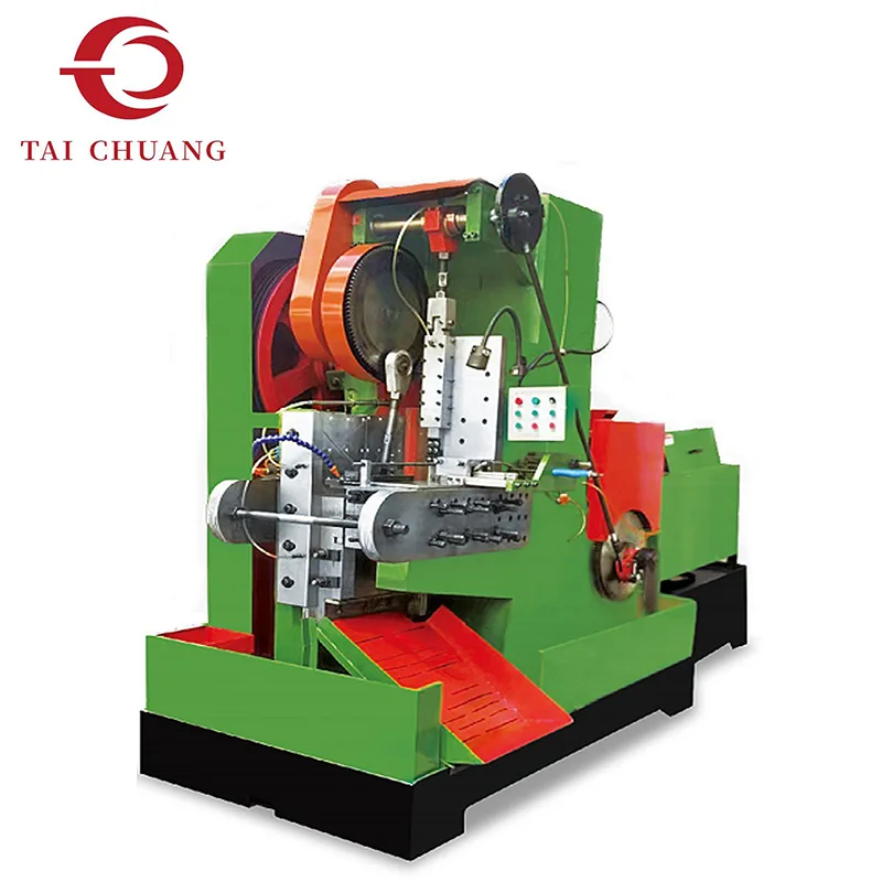 Macchina automatica per taglio e filettatura