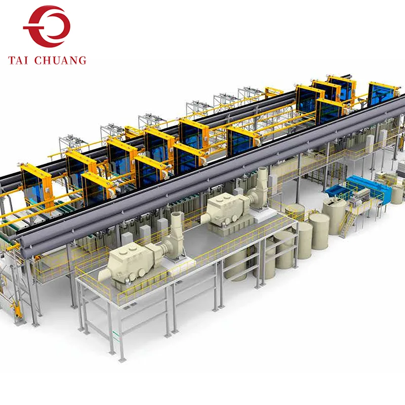 Linea di elettrozincatura